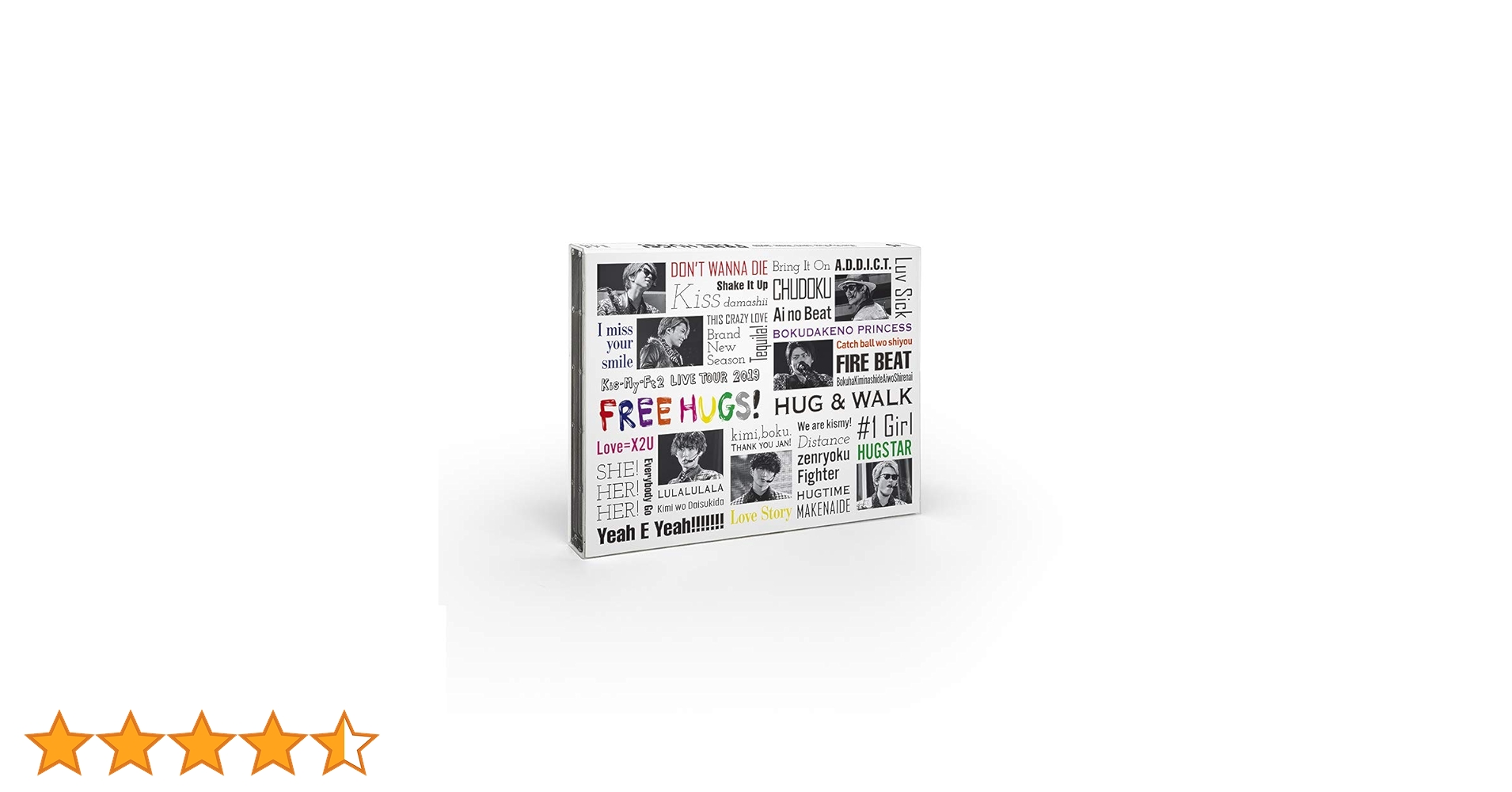 Kis-My-Ft2 FREEHUGS！CD＋DVD＋Blu-ray 6点セット Kis-My-Ft2 FREEHUGS！CD＋DVD＋Blu-ray 6点セット LIVE DVD